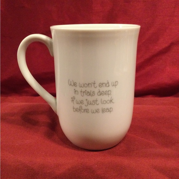 Vintage Precious Moments “Look Before We Leap” Mug - Picture 2 of 4